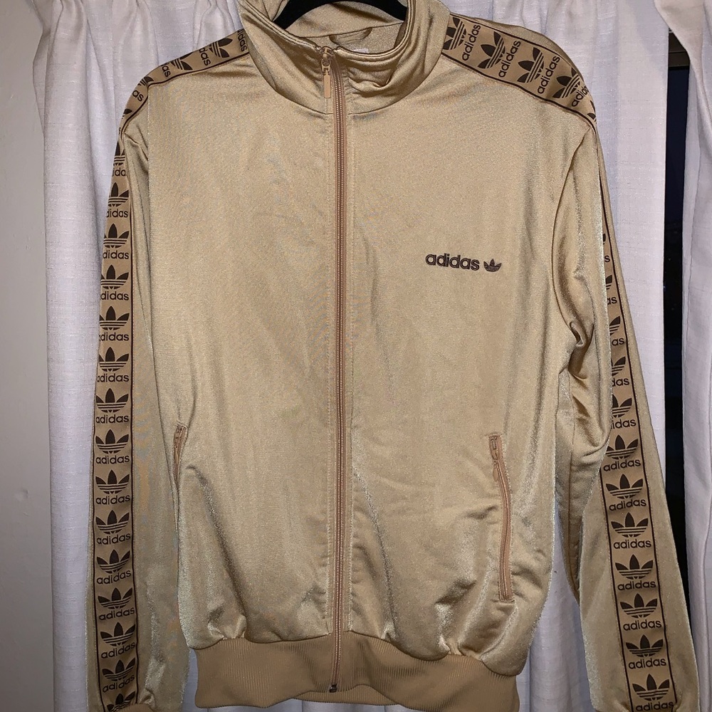 LIMITED EDITION Gold Adidas Jacket. Unisex!